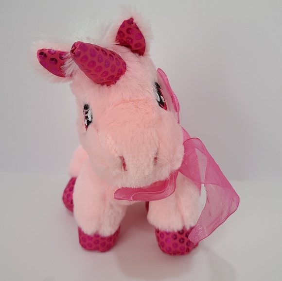Dan Dee Dandee Collectors Choice Pink Unicorn 7 in - Picture 2 of 9